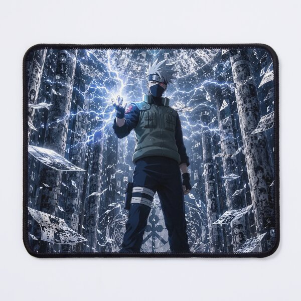 Item preview, Kakashi | Storm Sage of the Eternal Sky | Lightning Warrior Anime-Inspired Fantasy Art designed and sold by Dyan4.