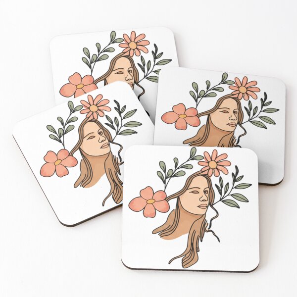 Item preview, Flower Lover Elegant Girl designed and sold by Cathalvarado.