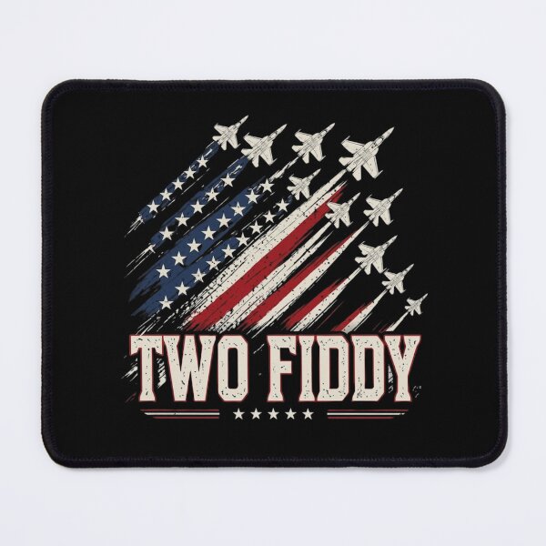 Item preview, Two Fiddy Patriotic Fighter Jet American Flag Aviation Distressed designed and sold by haitrieuic96.