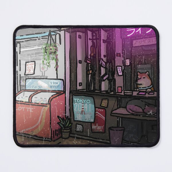 Item preview, Tokyo Rain Shiba Weapon Shop designed and sold by Dropleader.