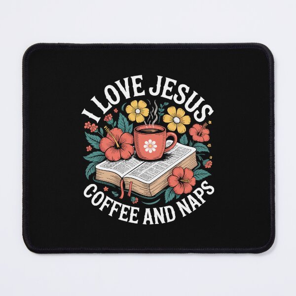 Item preview, I love Jesus, coffee and naps designed and sold by jkrphoto.