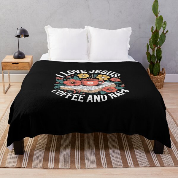 Item preview, I love Jesus, coffee and naps designed and sold by jkrphoto.