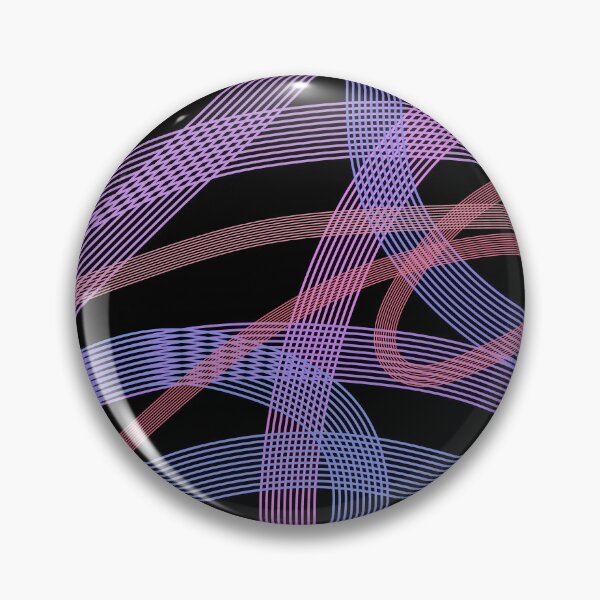 Item preview, Neon Ribbon Flow | Abstract Gradient Line Art on Black Background designed and sold by GemniShop.