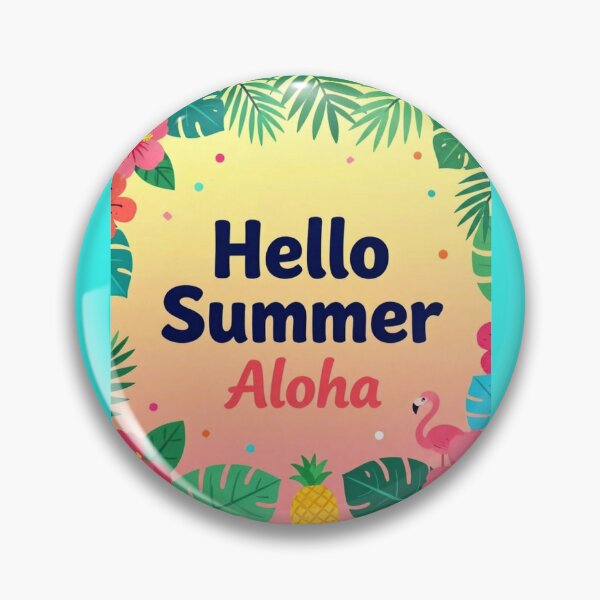 Item preview, Hello Summer Aloha Beach Hut Chill designed and sold by LiamaWery333.