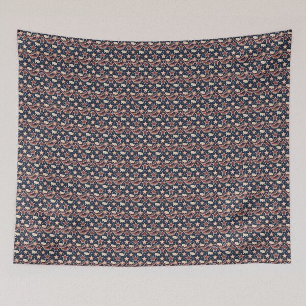 Item preview, Patriotic Stars US Map Seamless Pattern designed and sold by Pioneer Spirit Market.