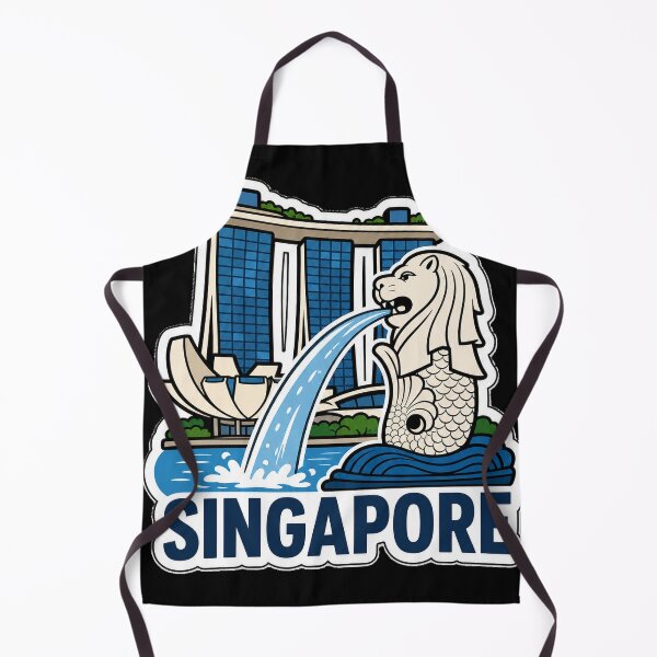 Item preview, Singapore Travel Souvenir - Singapore Singapore Illustration designed and sold by VisualArtsOasis.