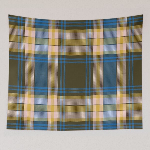 Item preview, Rustic Dark Plaid Tartan Pattern with Earthy Tones designed and sold by PowerAntShop.