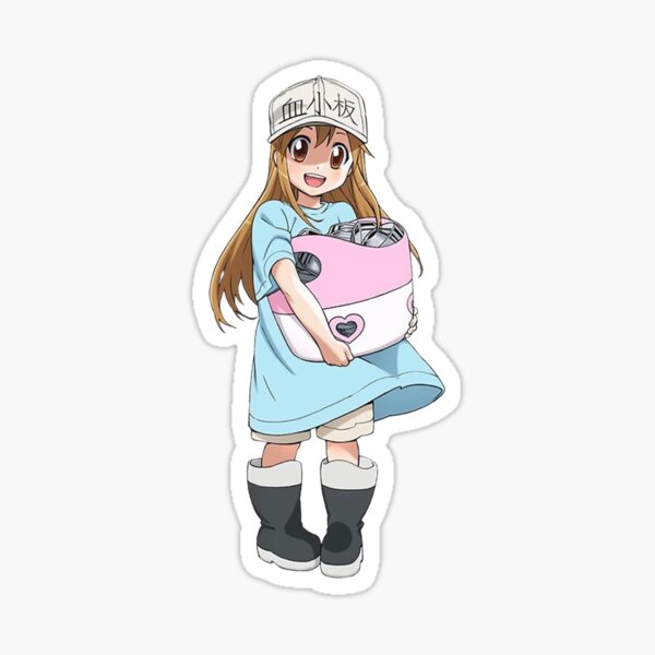 Cells At Work Chibi White Blood Cell Hataraku Saibou shirt - Limotees