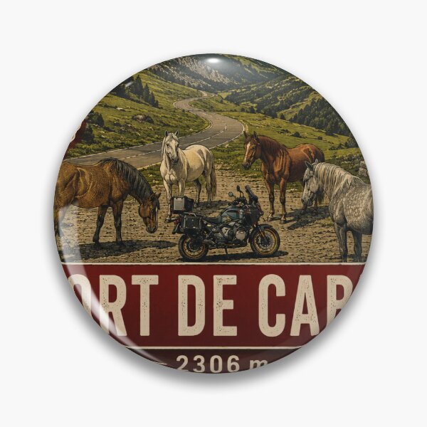 Item preview, Port de Cabus - Andorra Spain Sticker designed and sold by Collect the Roads.