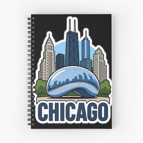 Item preview, Chicago Travel Souvenir - Chicago USA Illustration designed and sold by VisualArtsOasis.