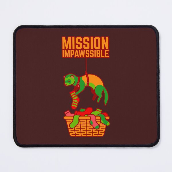 Item preview, Ferret Mission Impawssible designed and sold by Kay Kay Design Shop.