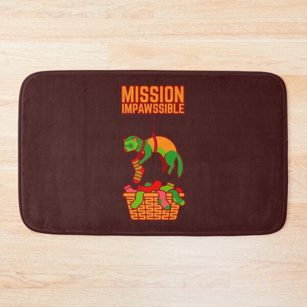 Item preview, Ferret Mission Impawssible designed and sold by Kay Kay Design Shop.
