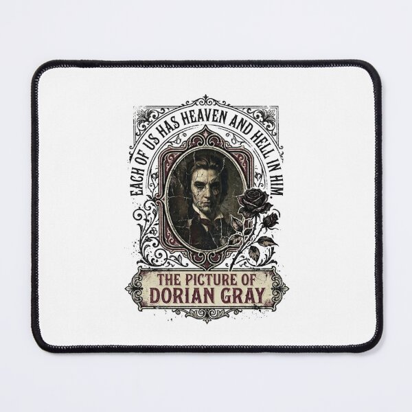 Item preview, The Picture of Dorian Gray Decaying Ornate Frame Art designed and sold by Fenay Designs.