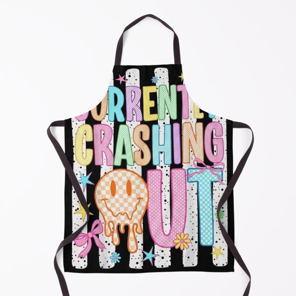 Item preview, Currently Crashing Out Coquette Melting Smiley Face Y2K Aesthetic designed and sold by haitrieuic96.