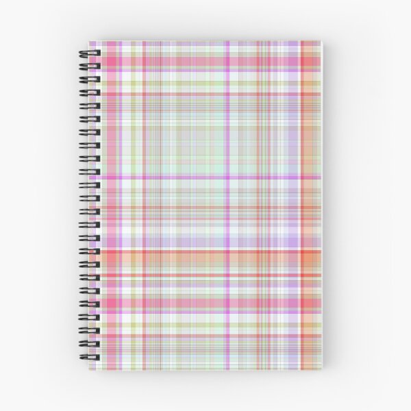 Item preview, Warm Green Orange Pink and Purple Plaid Pattern  designed and sold by WD-Artist.