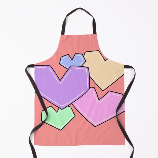 Item preview, Cute Pastel Geometric Hearts Pattern Illustration designed and sold by ubborn.