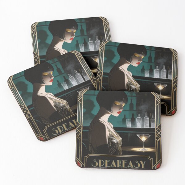 Item preview, Art Deco Speakeasy #1 designed and sold by Andy Gambino Art.