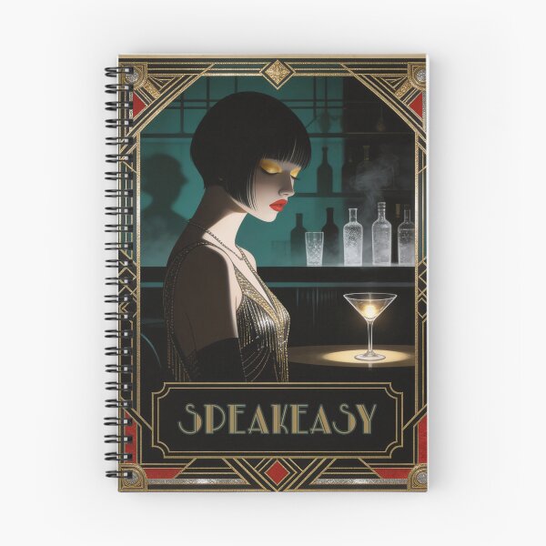 Item preview, Art Deco Speakeasy #1 designed and sold by Andy Gambino Art.