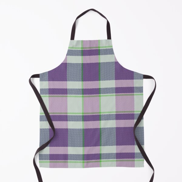 Item preview, Soft Green and Purple Plaid Checkered Pattern designed and sold by PowerAntShop.