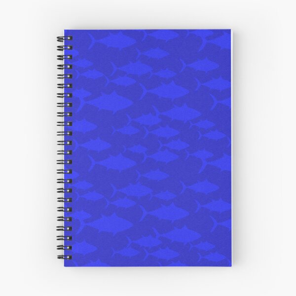 Item preview, Bluefin School – Cobalt Current designed and sold by Melissa  MacMichael Art + Design.