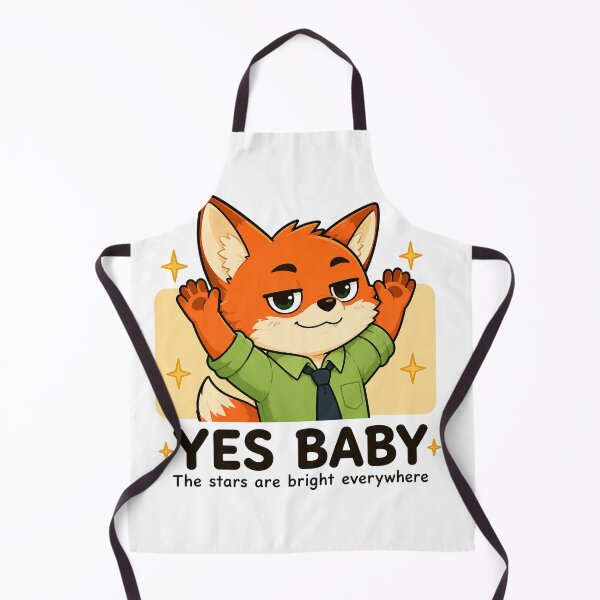 Item preview, Yes Baby Cute Fox designed and sold by CarrotBadminton.