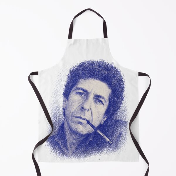Item preview, Leonard Cohen Ballpoint Portrait Sketch designed and sold by DowntownNoWave.