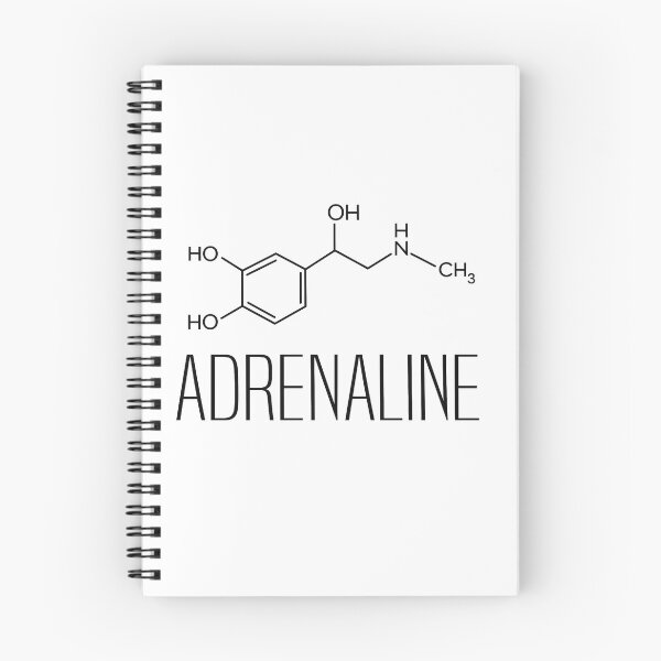 Item preview, Adrenaline Molecule Structure – Chemical Design for Science & Medicine Fans designed and sold by Mavriboy.