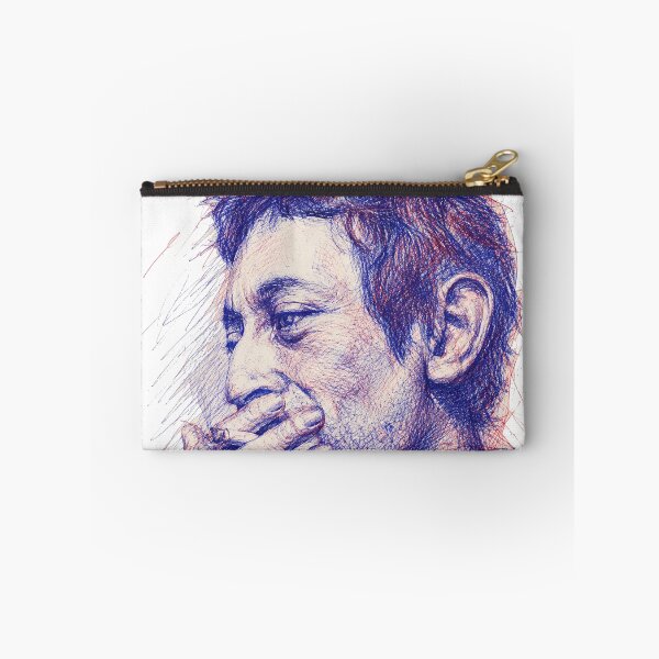 Item preview, Serge Gainsbourg Ballpoint Portrait Art designed and sold by DowntownNoWave.