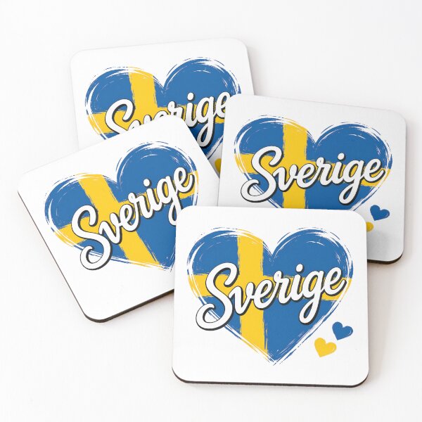 Item preview, Sverige Hjärtan designed and sold by diamdesign.
