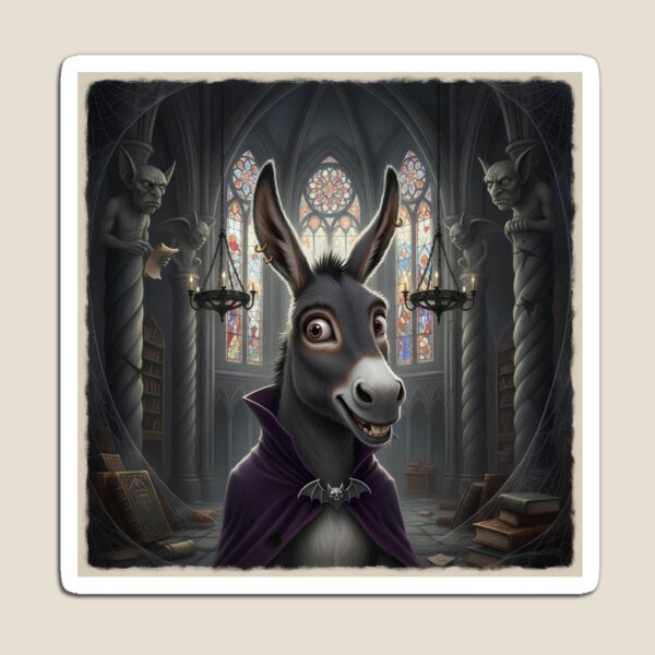 Item preview, FUNNY DONKEY GOTHIC designed and sold by Heaven of life.