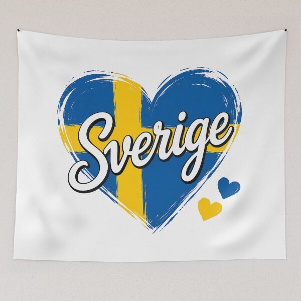 Item preview, Sverige Hjärtan designed and sold by diamdesign.