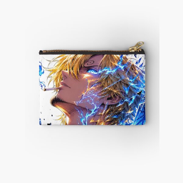 Item preview, Sanji | Blue Flame Gentleman | Electric Kick Master Anime-Inspired Fantasy Art designed and sold by Dyan4.
