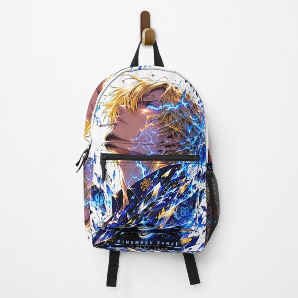 Item preview, Sanji | Blue Flame Gentleman | Electric Kick Master Anime-Inspired Fantasy Art designed and sold by Dyan4.