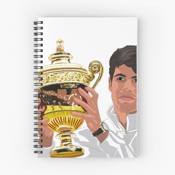 Item preview, Carlos Alcaraz: Champion 2024 designed and sold by GrizzlyCollective.