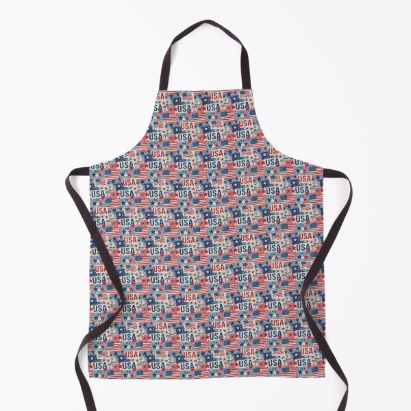 Item preview, Patriotic USA Flags Eagles Pattern designed and sold by Pioneer Spirit Market.