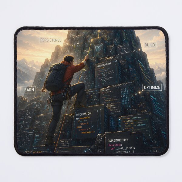 Item preview, : Conquering the Mountain of Code: A Programmer's Journey to Success designed and sold by PenchalaPrabhas.