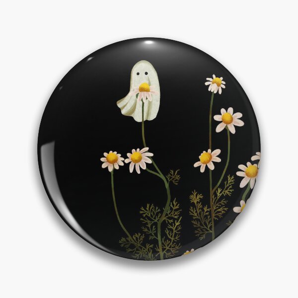 Item preview, Chamomile Botanical Ghost Illustration Study designed and sold by katherineblower.