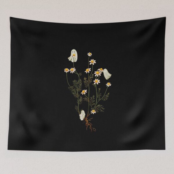 Item preview, Chamomile Botanical Ghost Illustration Study designed and sold by katherineblower.