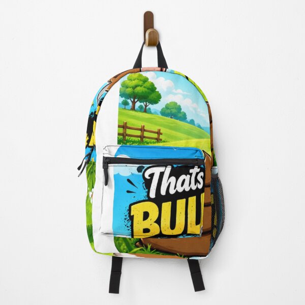 Item preview, That’s Bull Funny Cow Cartoon designed and sold by BagFactoryUK.