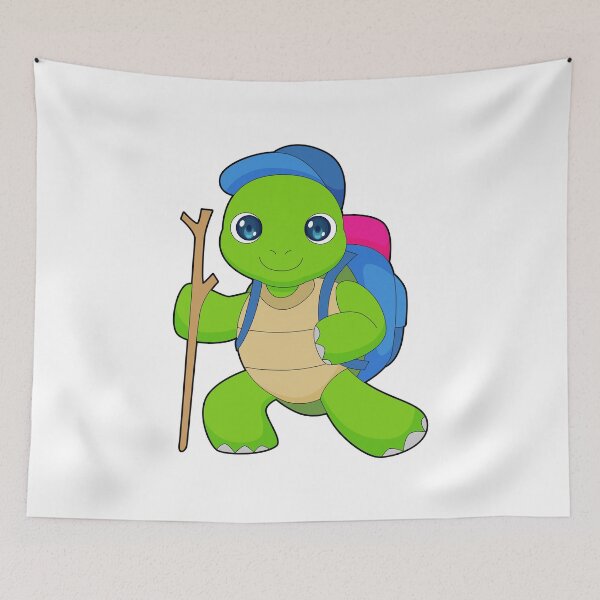 Item preview, Turtle Hiker Backpack Hiking designed and sold by Snabdesign84.