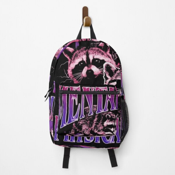 Item preview, Mentally Sick Physically Thicc Funny Raccoon Y2K Aesthetic designed and sold by haitrieuic96.