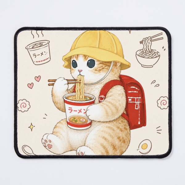 Item preview, The Noodle Inspector - Mofusand Cat designed and sold by Art Fly.