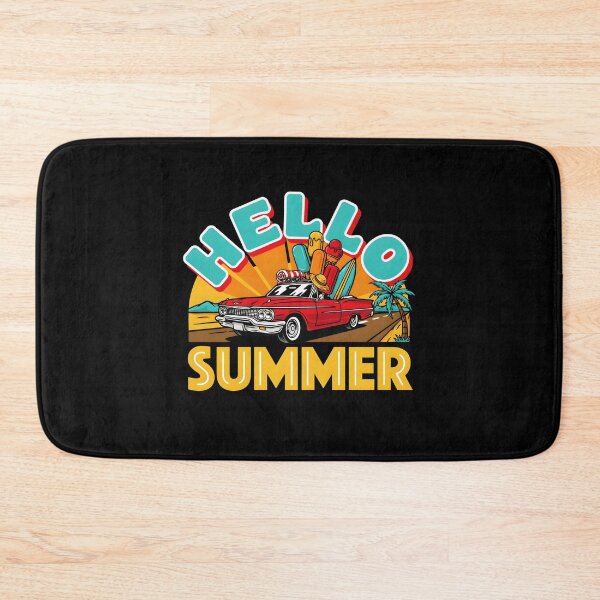 Item preview, Hello Summer Vacation Ice Cream Popsicle Fun Holiday for Ice Cream Lovers designed and sold by Redgiant87x.