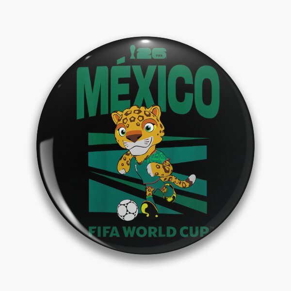 Item preview, Kids Mexico Jaguar Mascot FIFA World Cup 26 Football Fan designed and sold by WoodrowCaldwell.
