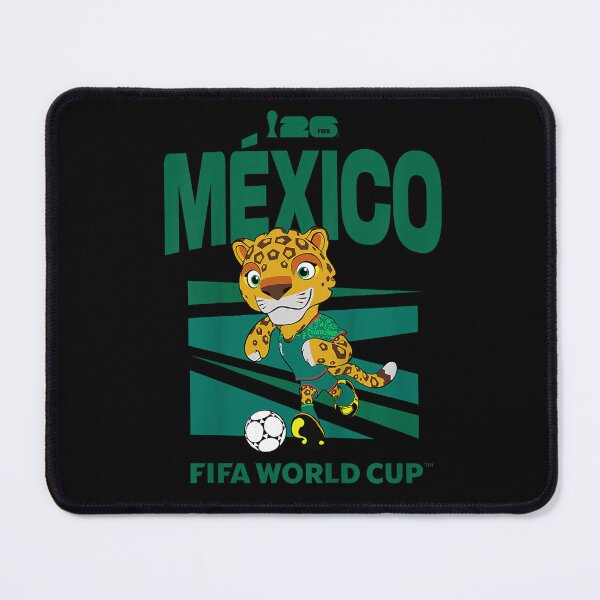 Item preview, Kids Mexico Jaguar Mascot FIFA World Cup 26 Football Fan designed and sold by WoodrowCaldwell.
