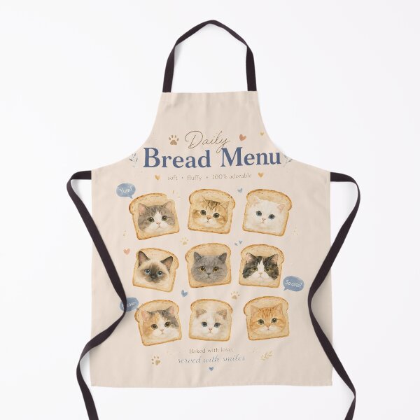 Item preview, Purrfect Bread Menu designed and sold by Art Fly.