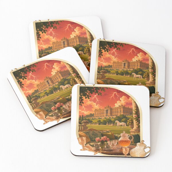 Item preview, Storm Estate Vintage Landscape Art | Luxury Mansion Thunderstorm Aesthetic Design designed and sold by RAYapparel.