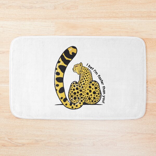 Item preview, I Bet I'm Faster Than You! Cheetah Design designed and sold by TheRainFamily.