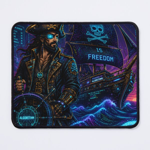 Item preview, Cyber Pirate Captain designed and sold by PenchalaPrabhas.