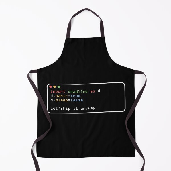 Item preview, Deadline Code Developer Panic Mode - Terminal Design Programmer Deadline Pressure designed and sold by charlypicazo.